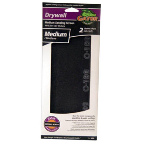 Gator Finishing 4008 100 Grit Drywall Sanding Screen 2PK 839066 - main